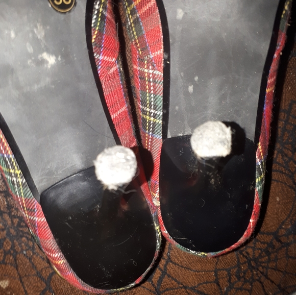 WOW Vintage plaid stilettos - Picture 4 of 4